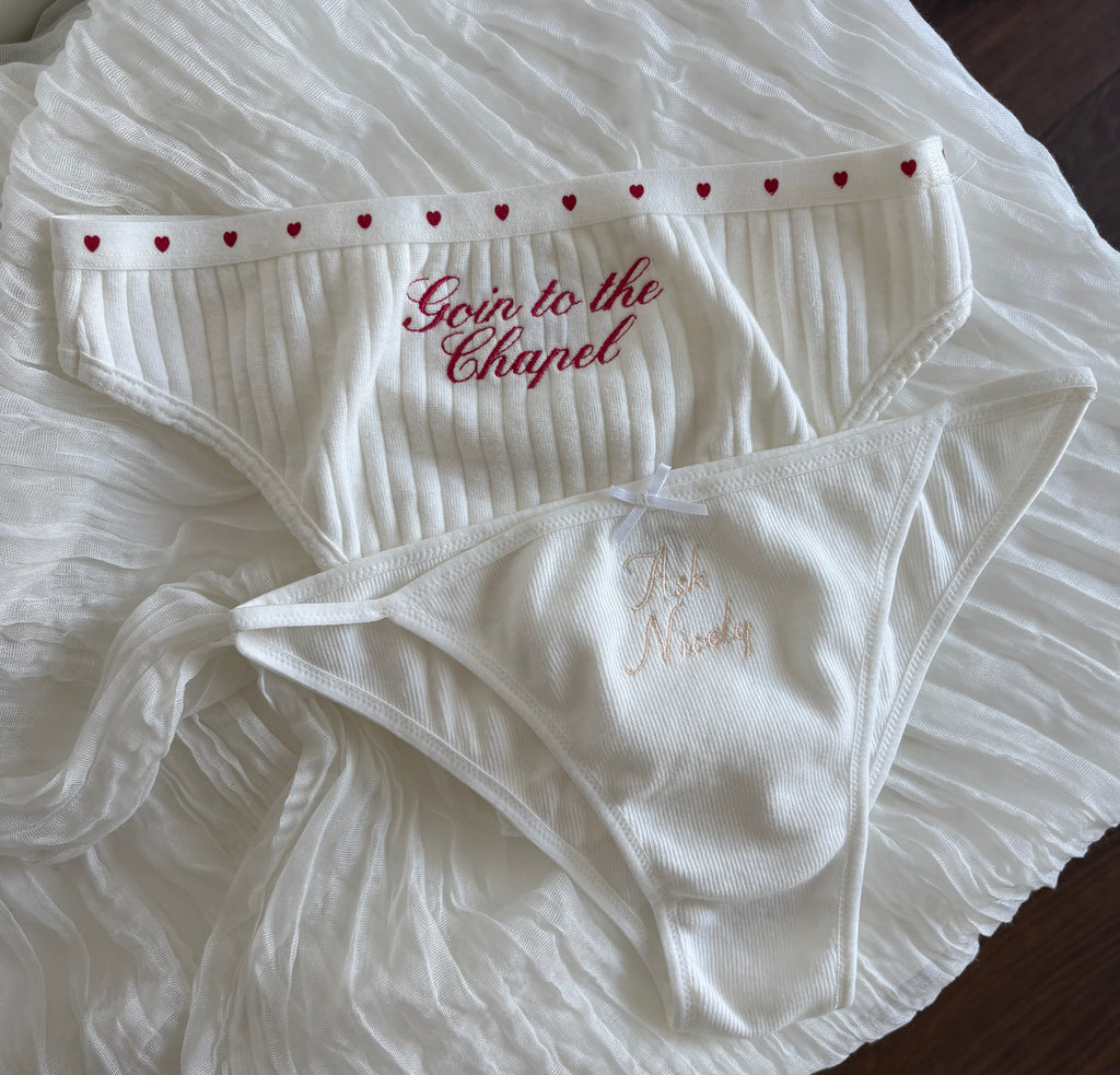 Goin to the Chapel Undies